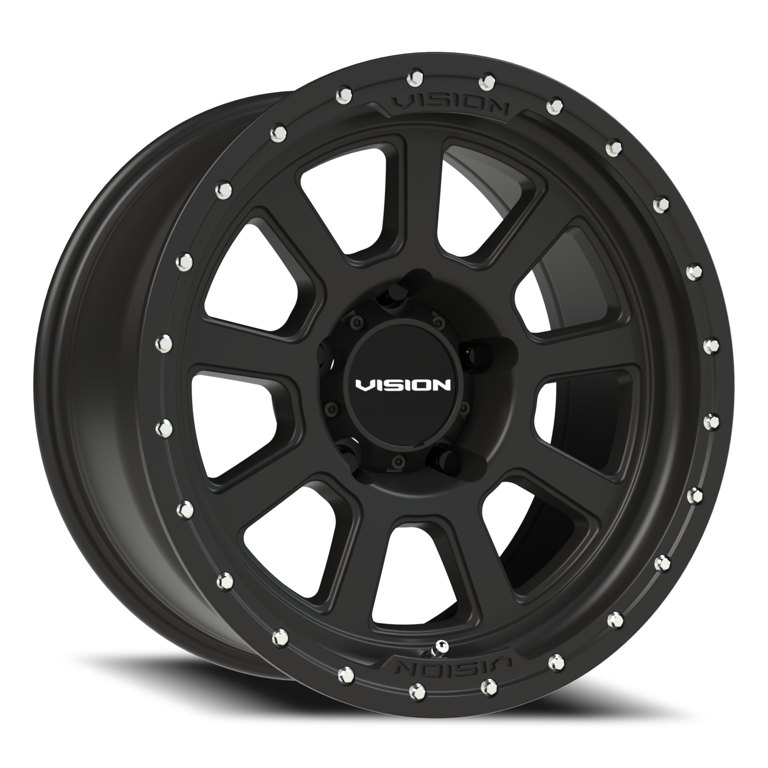 Vision Ojos 18X9 Satin Black Wheel