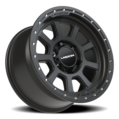 Vision Ojos 17X9 Satin Black Wheel