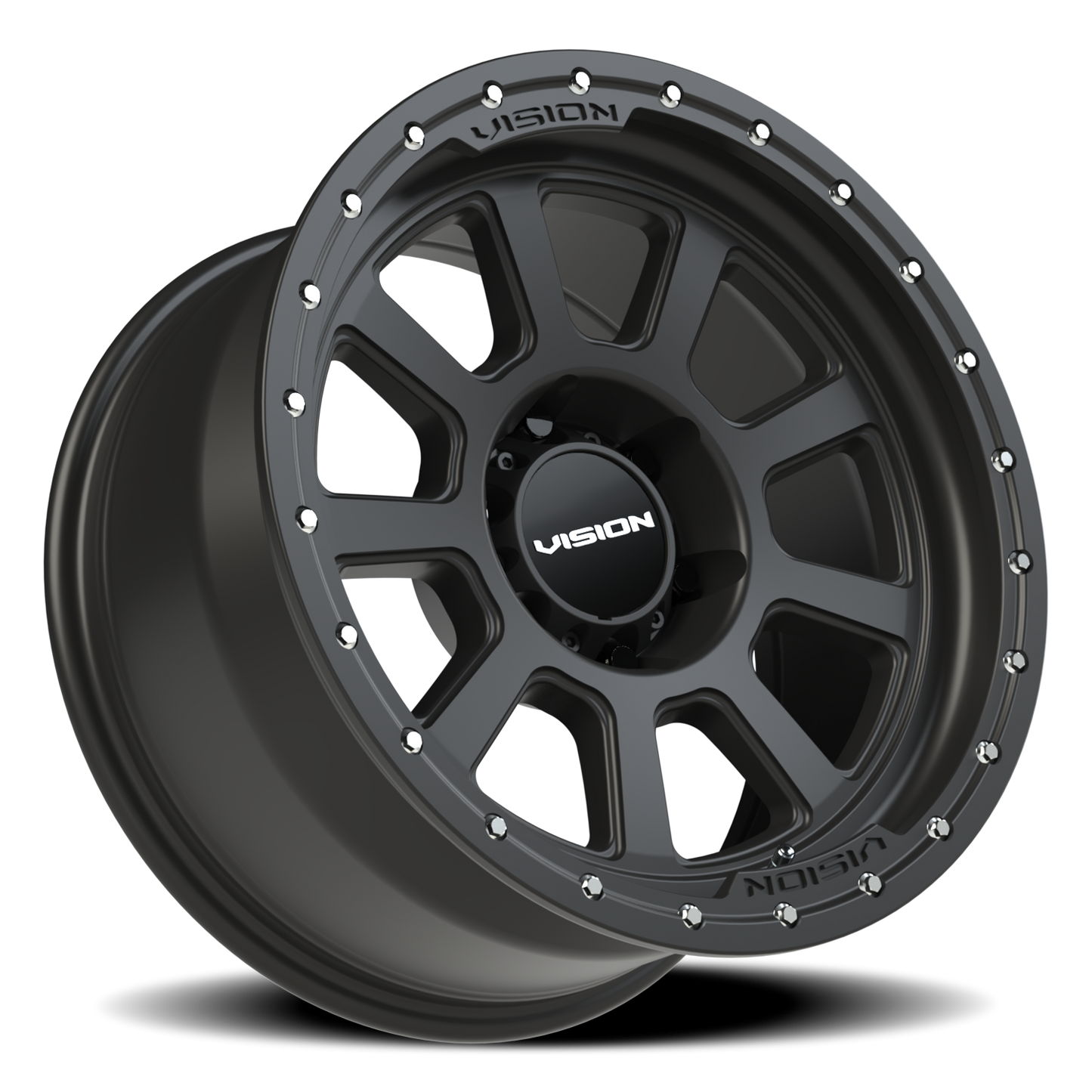 Vision Ojos 18X9 Satin Black Wheel