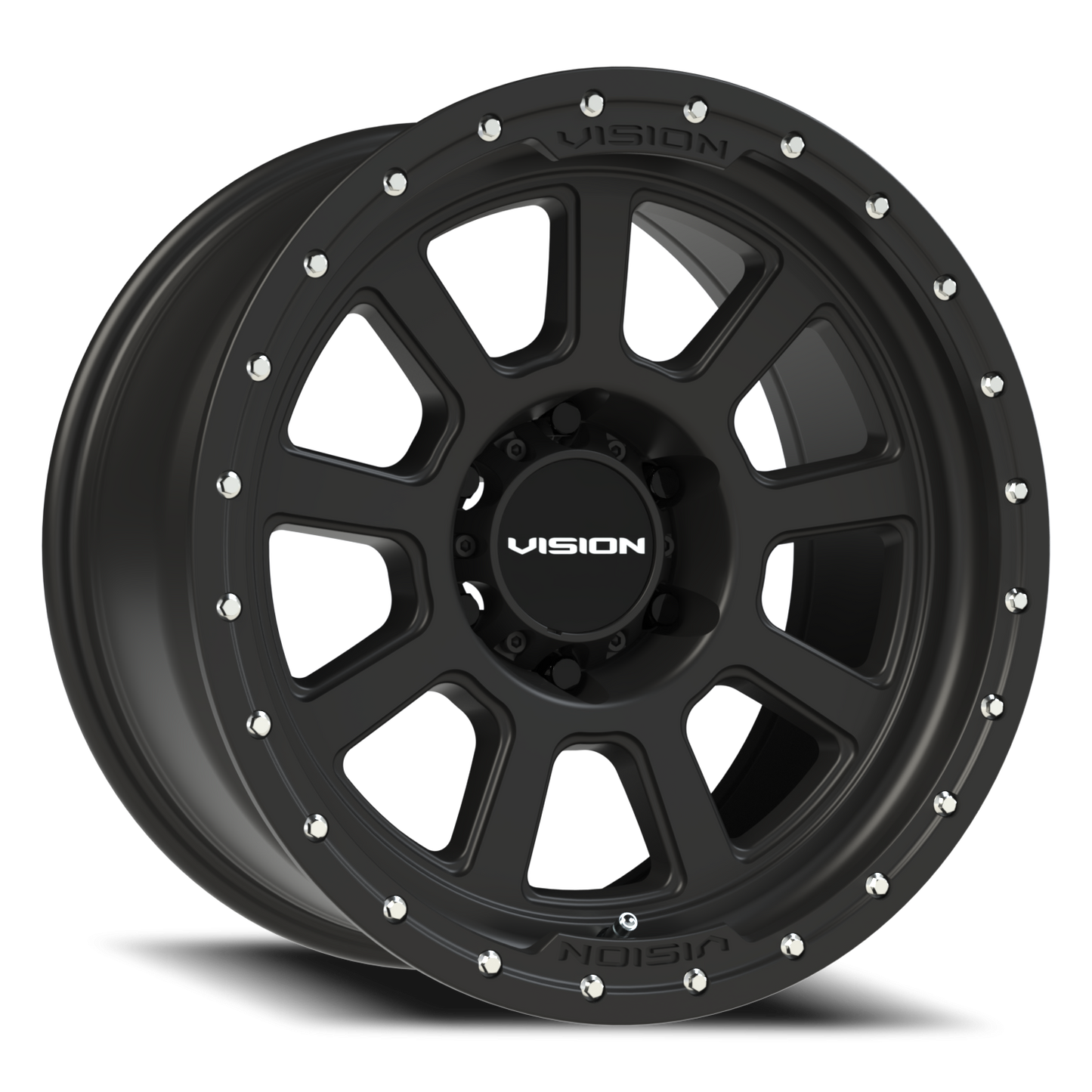 Vision Ojos 18X9 Satin Black Wheel