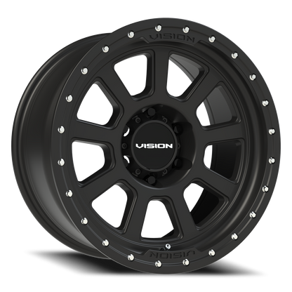 Vision Ojos 18X9 Satin Black Wheel
