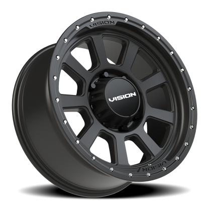 Vision Ojos 20X9 Satin Black Wheel