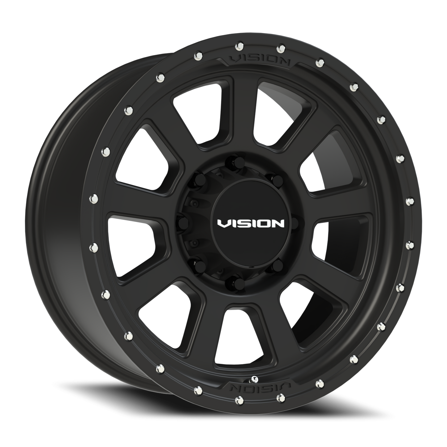 Vision Ojos 20X9 Satin Black Wheel