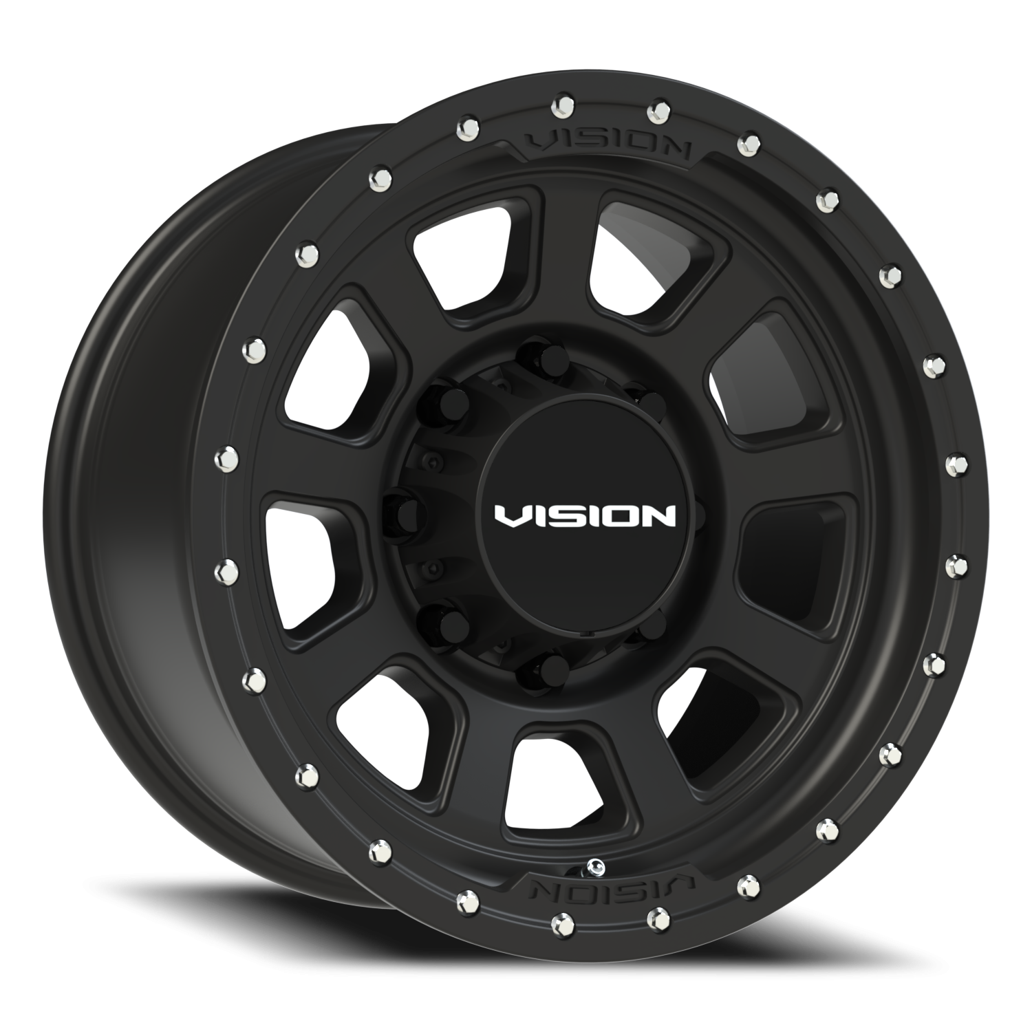 Vision Ojos 17X9 Satin Black Wheel