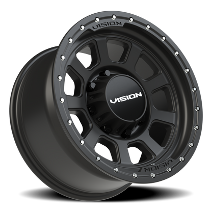Vision Ojos 17X9 Satin Black Wheel