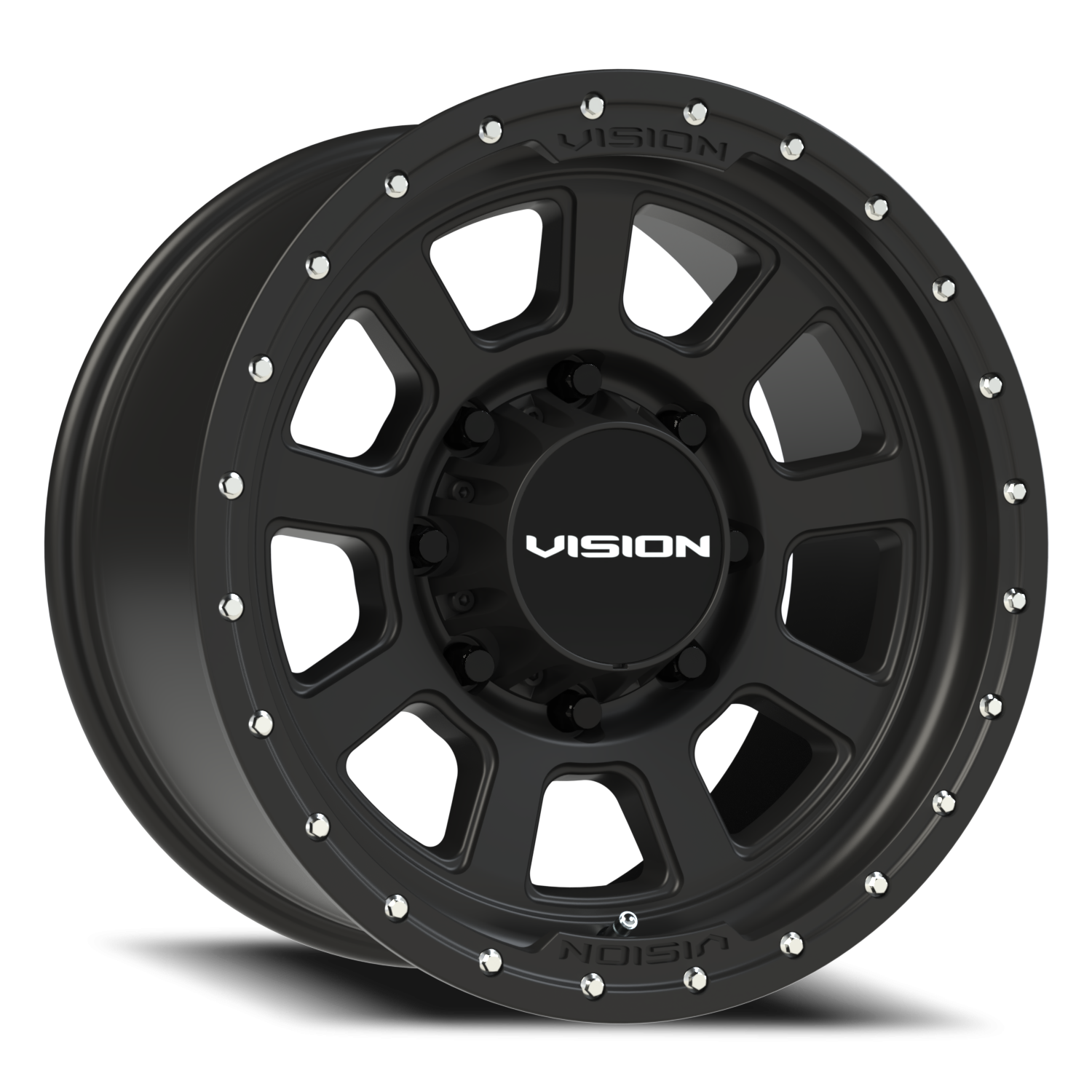 Vision Ojos 18X9 Satin Black Wheel