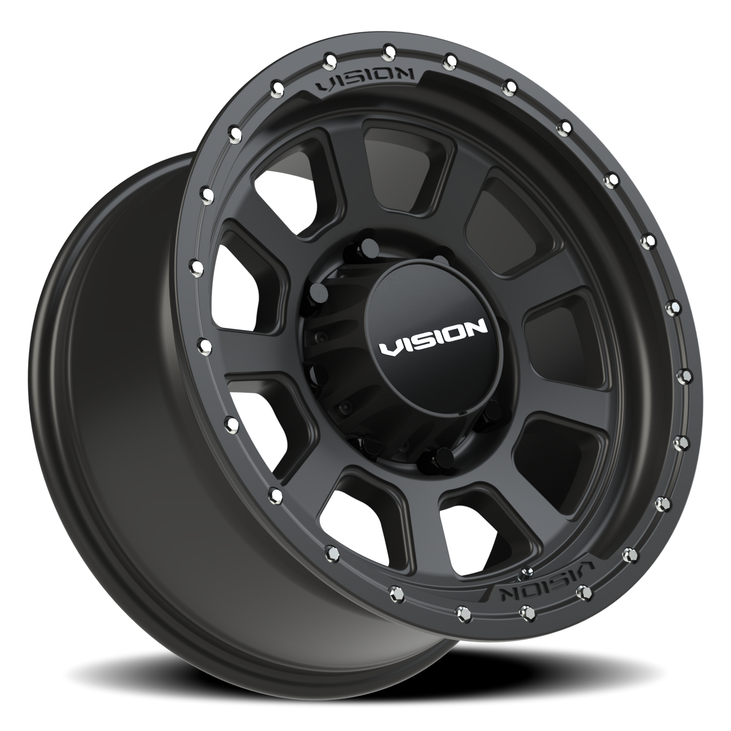 Vision Ojos 18X9 Satin Black Wheel