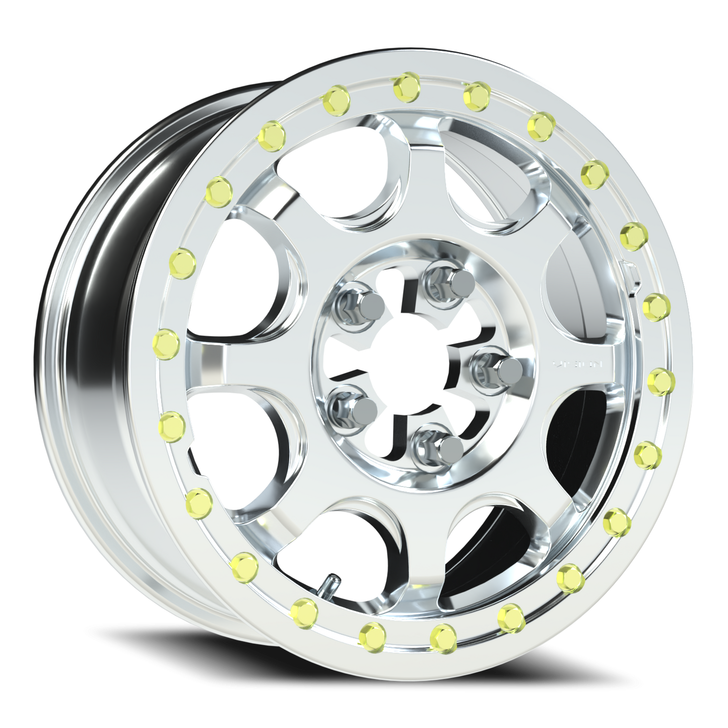 Vision Flow 15X7 As-Cast Machined Face Machined Ring/Lip Wheel