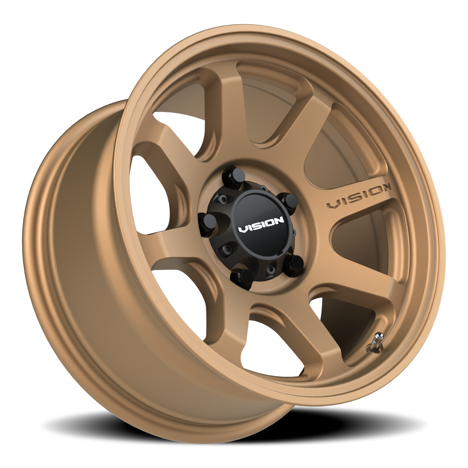 Vision Flow 16X8 Bronze Wheel