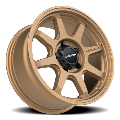 Vision Flow 17X8 Bronze Wheel