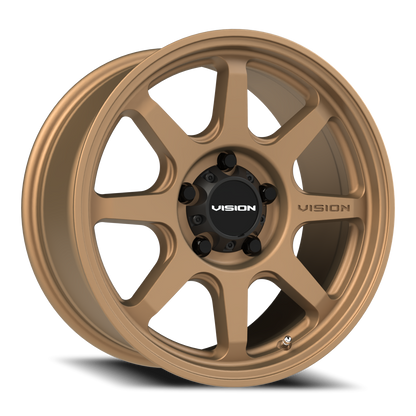Vision Flow 17X8 Bronze Wheel