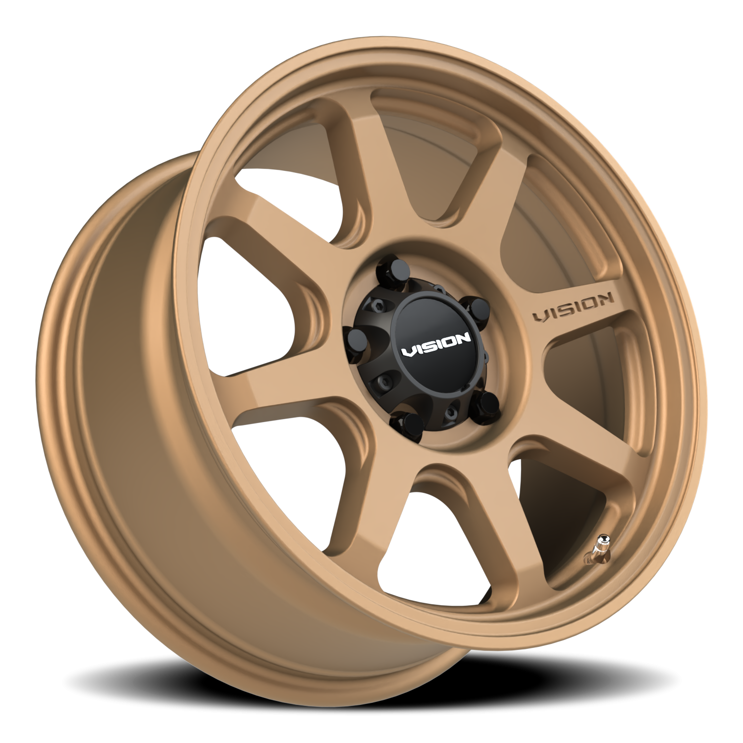 Vision Flow 17X8 Bronze Wheel