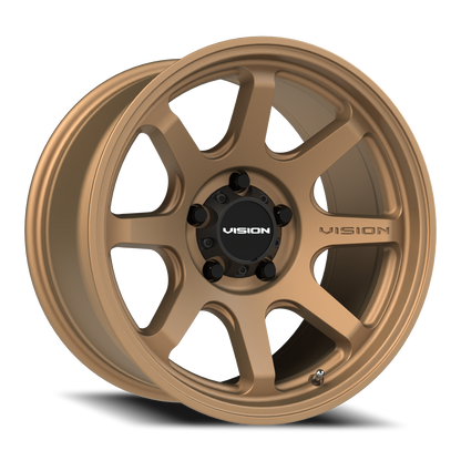 Vision Flow 17X9 Bronze Wheel