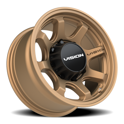 Vision Flow 16X8 Bronze Wheel