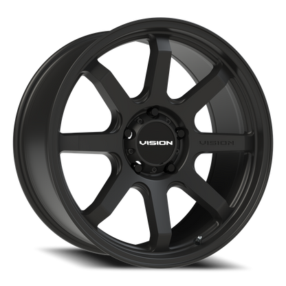 Vision Flow 20X9 Satin Black Wheel