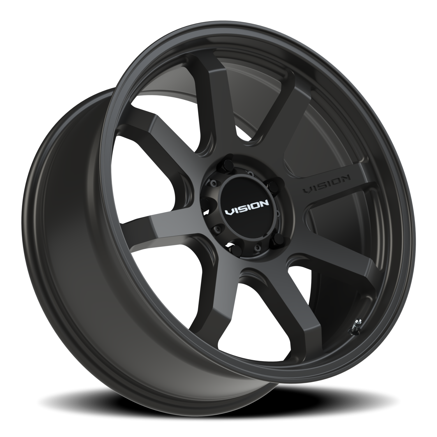 Vision Flow 20X9 Satin Black Wheel