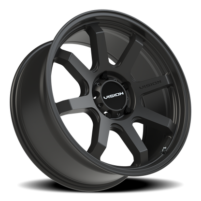 Vision Flow 20X9 Satin Black Wheel