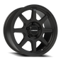Vision Flow 17X8 Satin Black Wheel