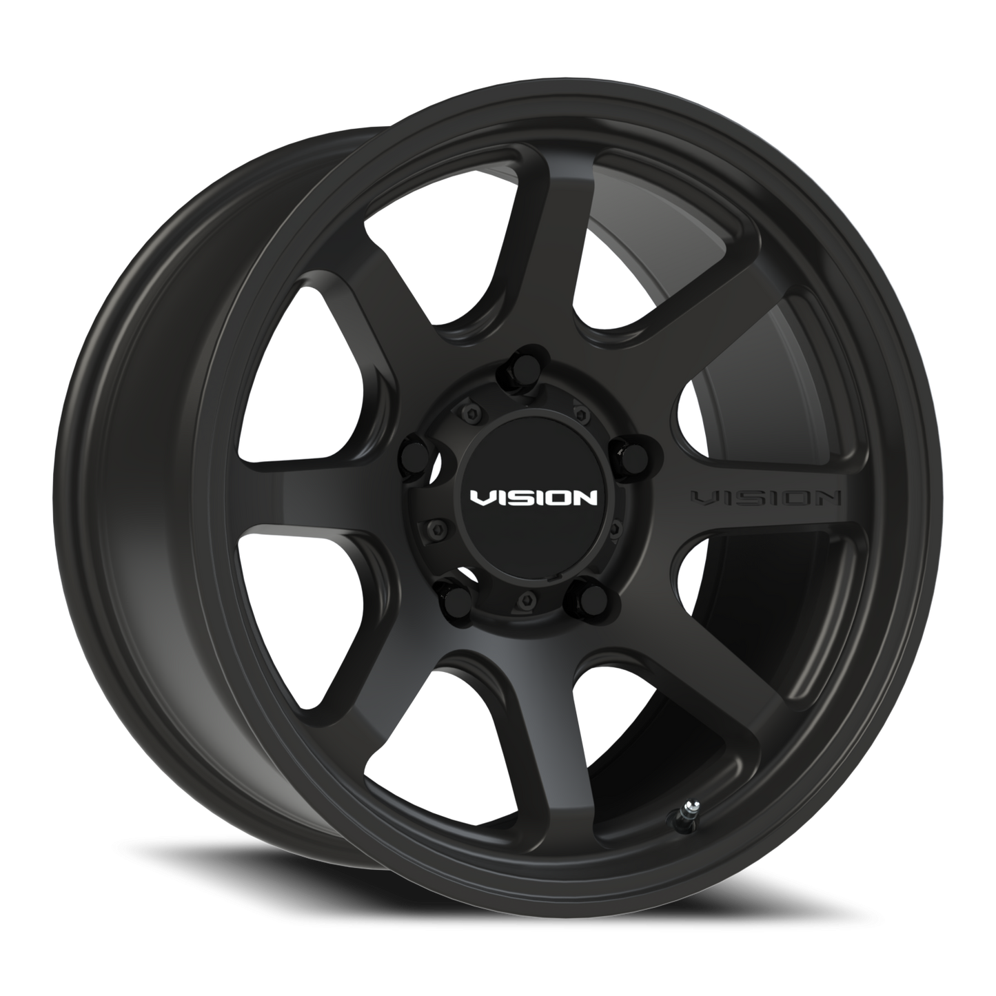 Vision Flow 17X9 Satin Black Wheel