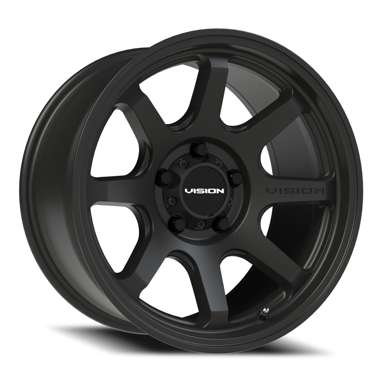 Vision Flow 17X9 Satin Black Wheel