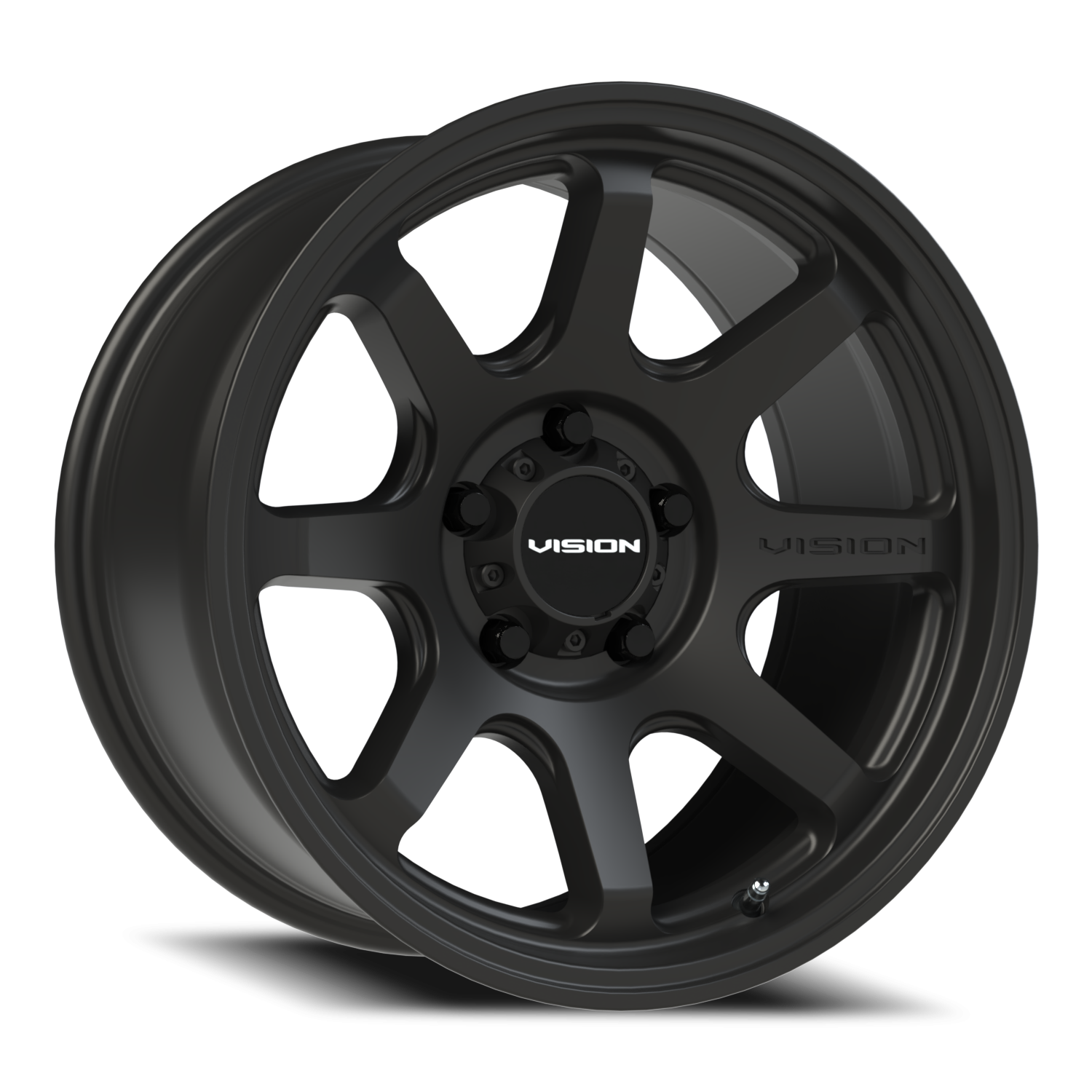 Vision Flow 17X9 Satin Black Wheel