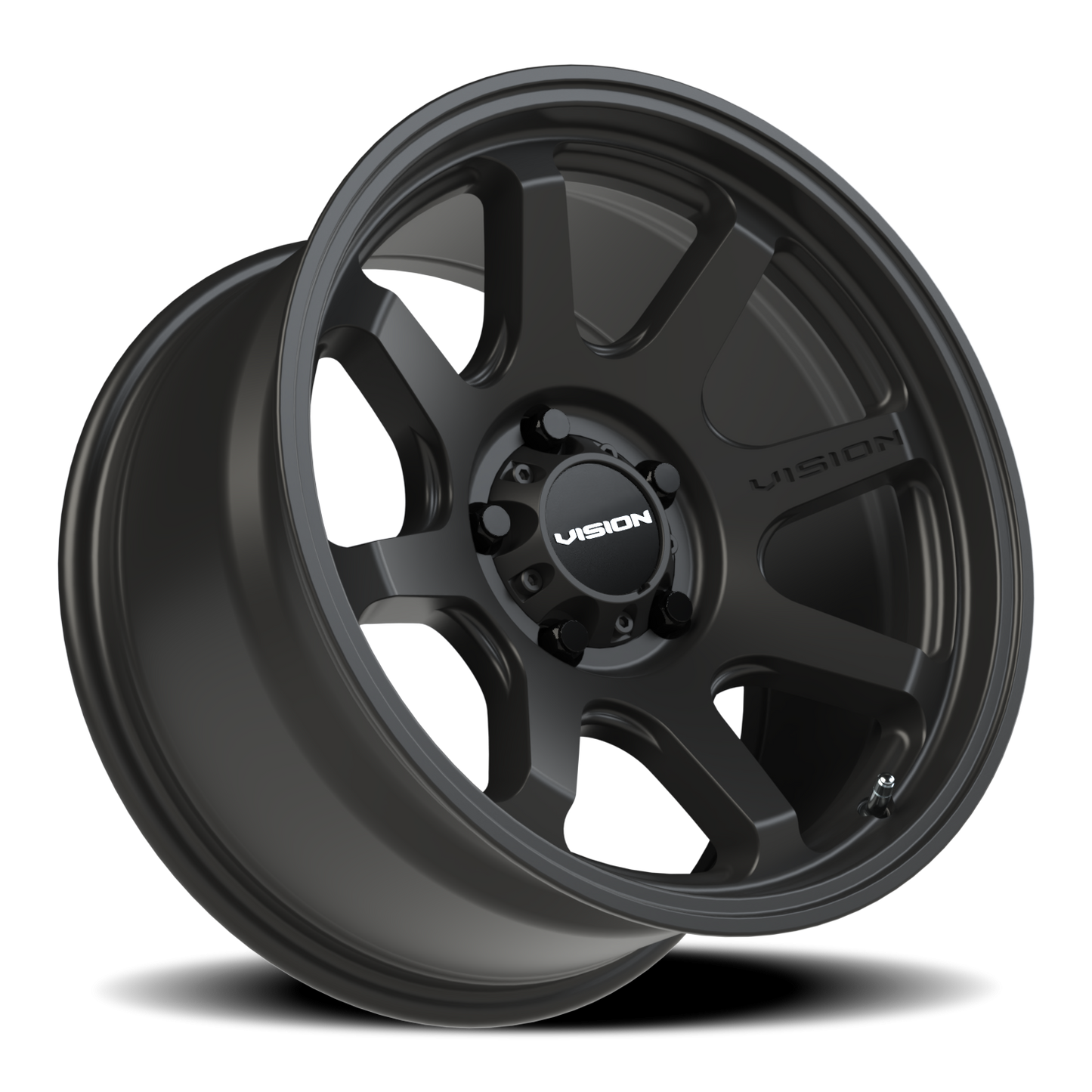Vision Flow 17X9 Satin Black Wheel