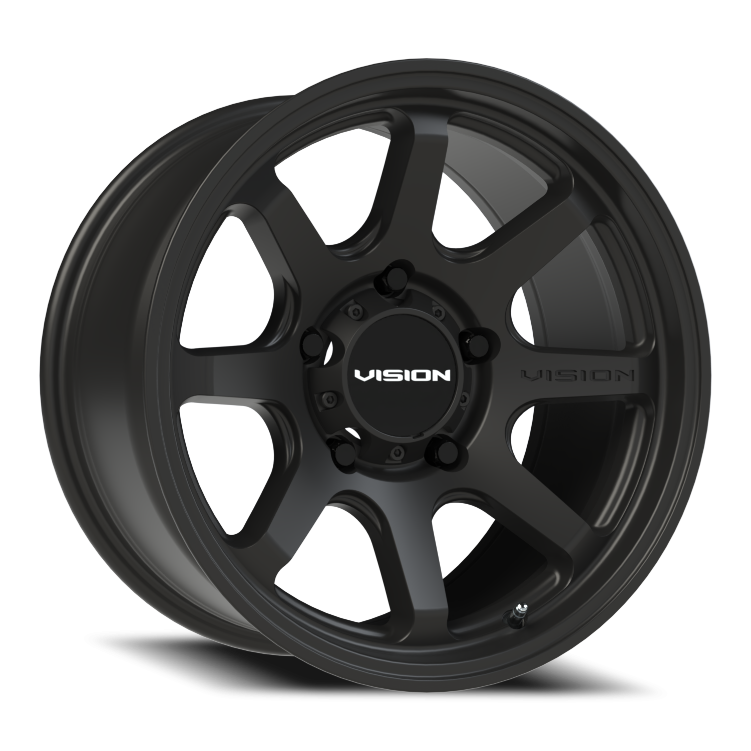 Vision Flow 17X9 Satin Black Wheel