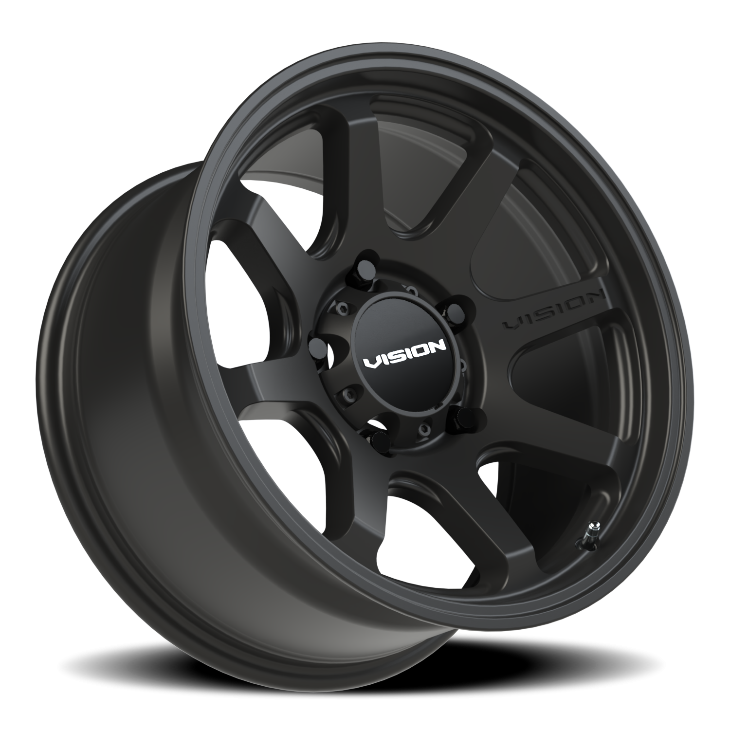 Vision Flow 17X9 Satin Black Wheel