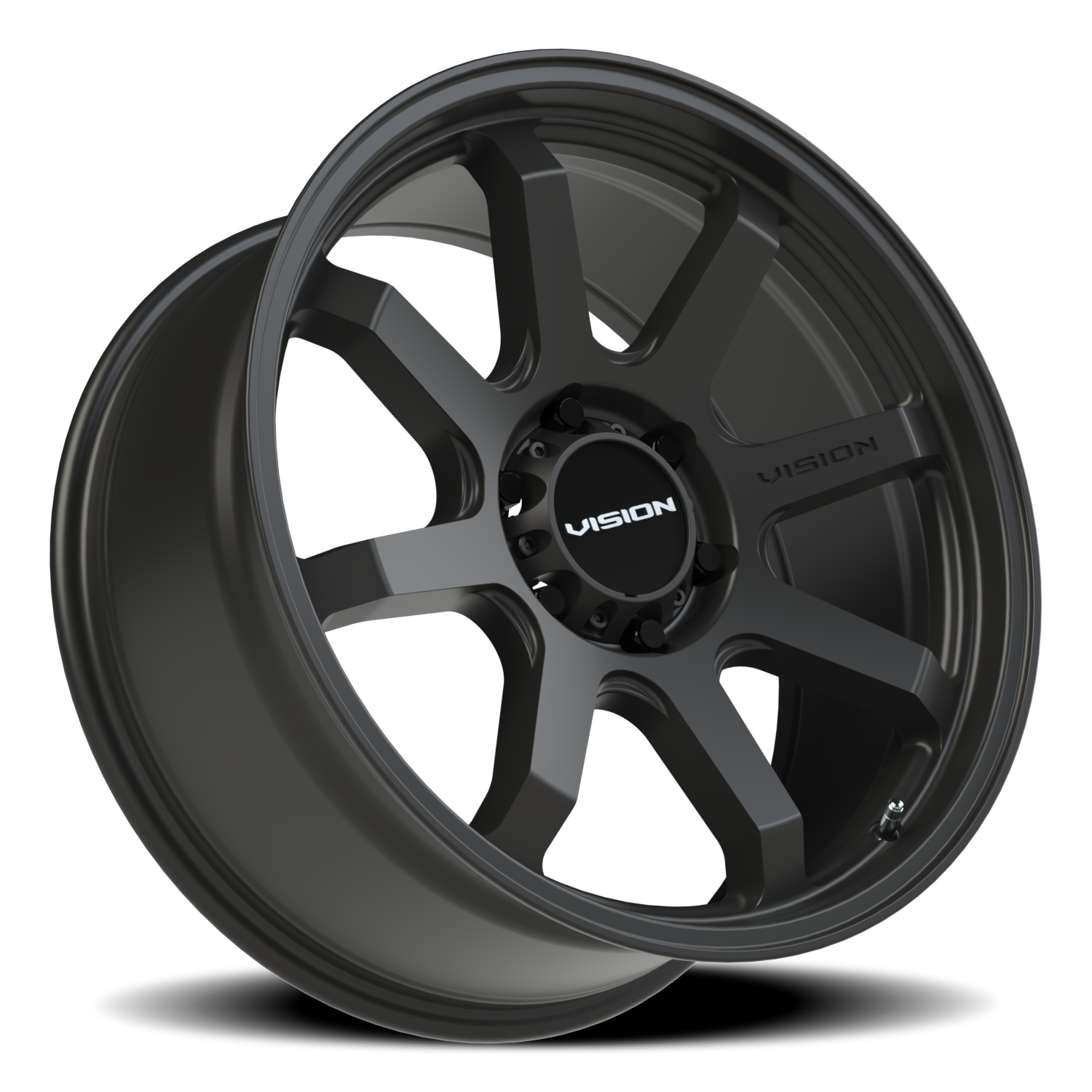 Vision Flow 20X9 Satin Black Wheel