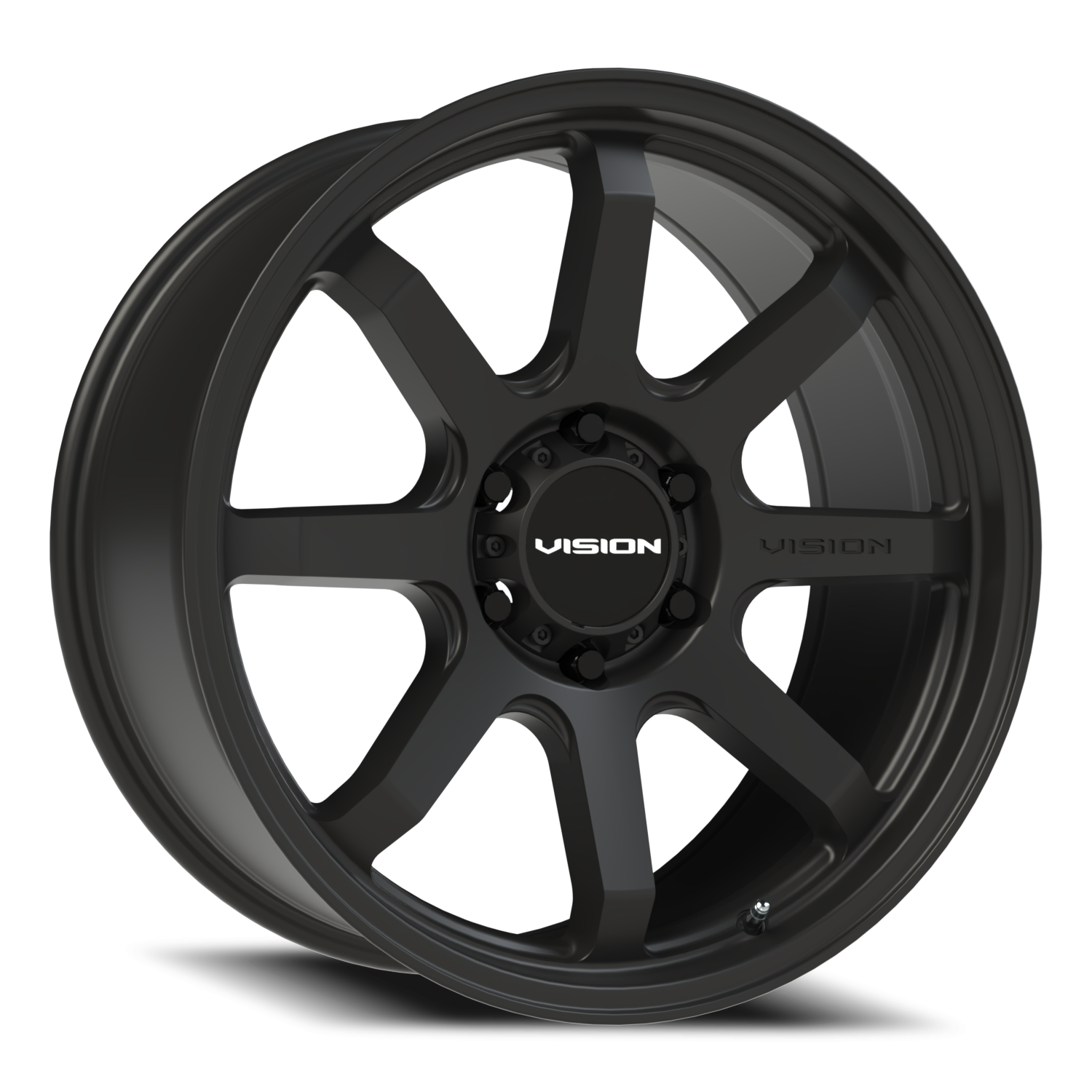 Vision Flow 20X9 Satin Black Wheel