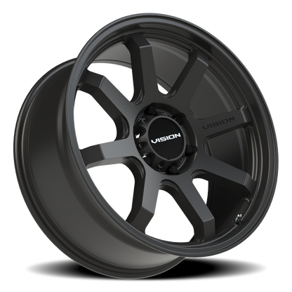 Vision Flow 20X9 Satin Black Wheel