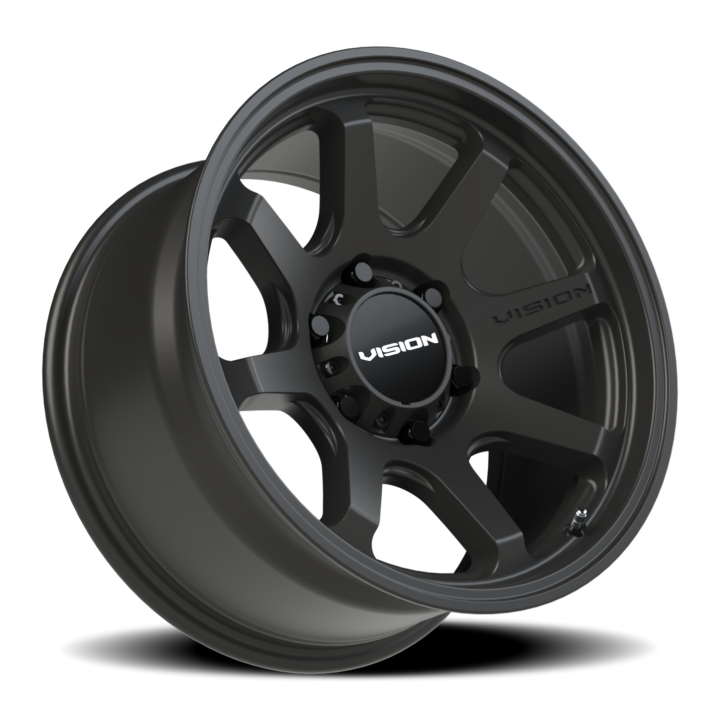 Vision Flow 17X9 Satin Black Wheel