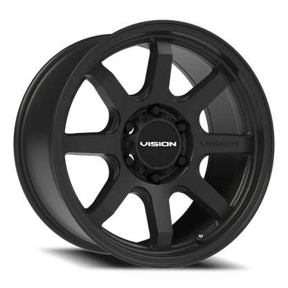 Vision Flow 18X9 Satin Black Wheel