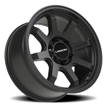 Vision Flow 18X9 Satin Black Wheel
