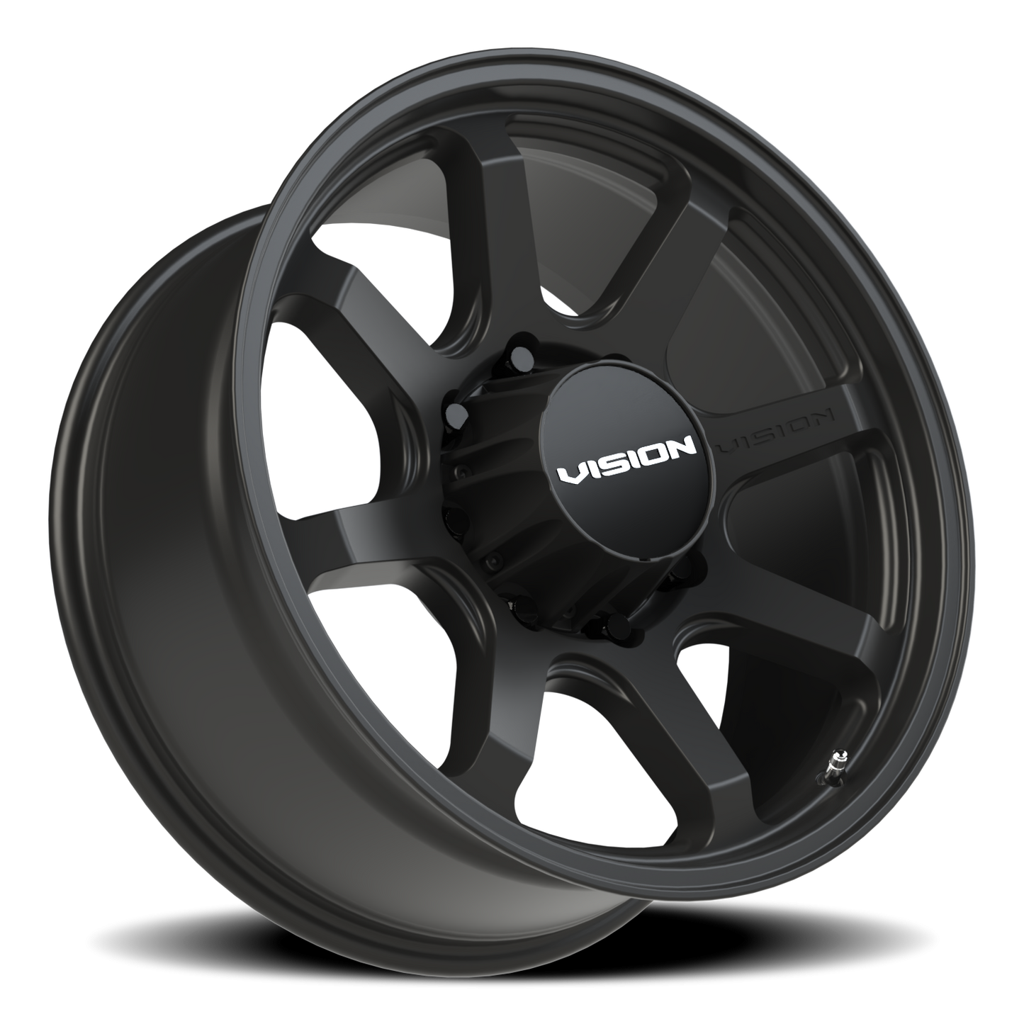 Vision Flow 20X9 Satin Black Wheel