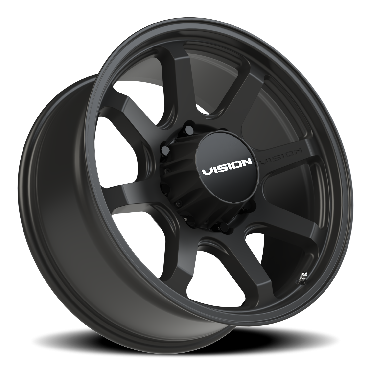 Vision Flow 20X9 Satin Black Wheel