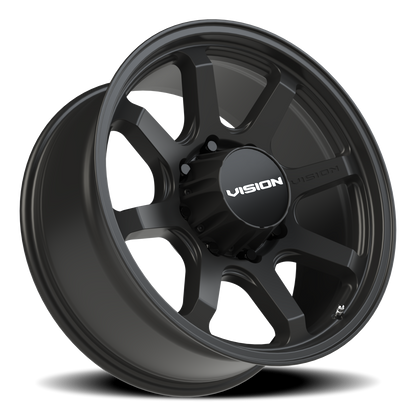 Vision Flow 20X9 Satin Black Wheel