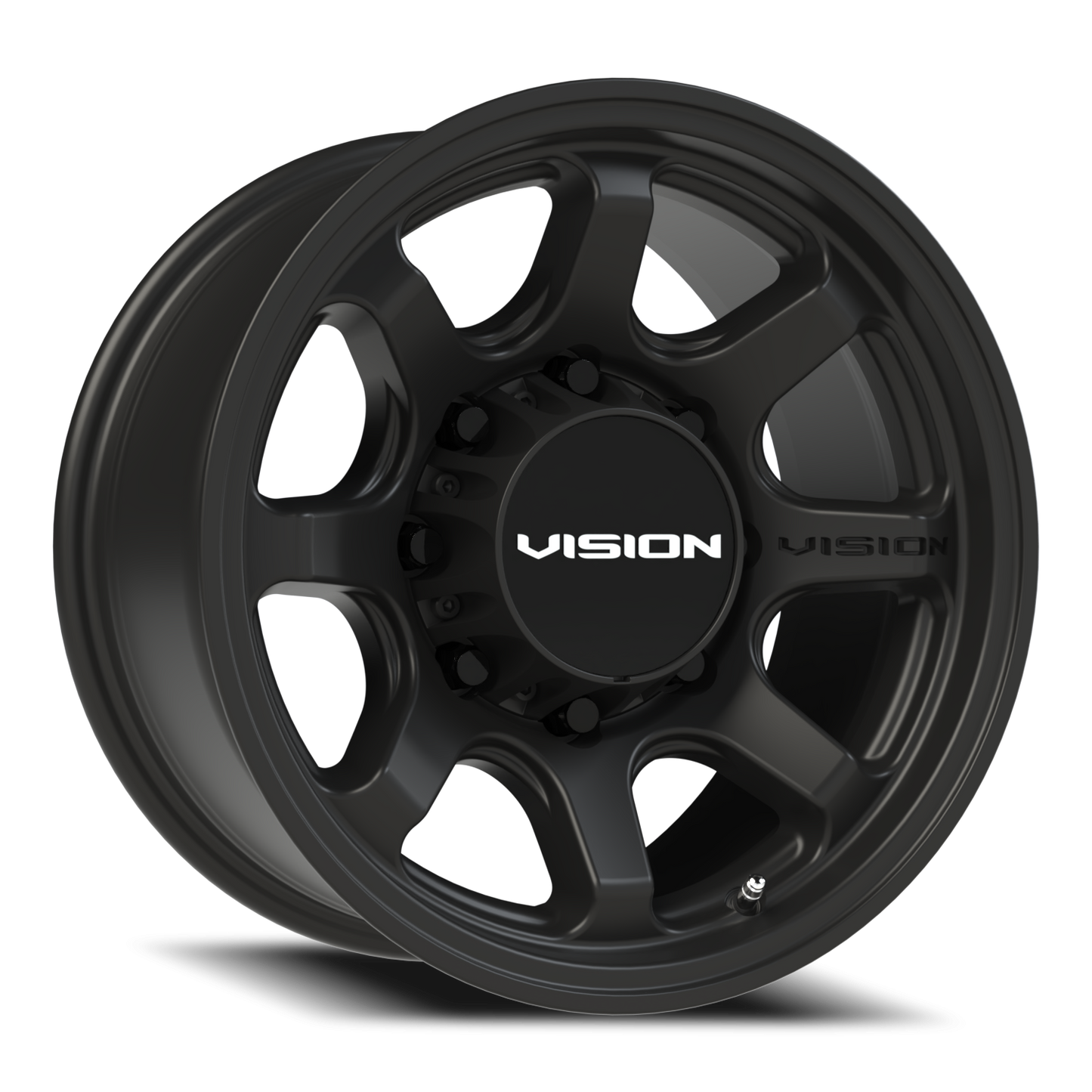 Vision Flow 16X8 Satin Black Wheel