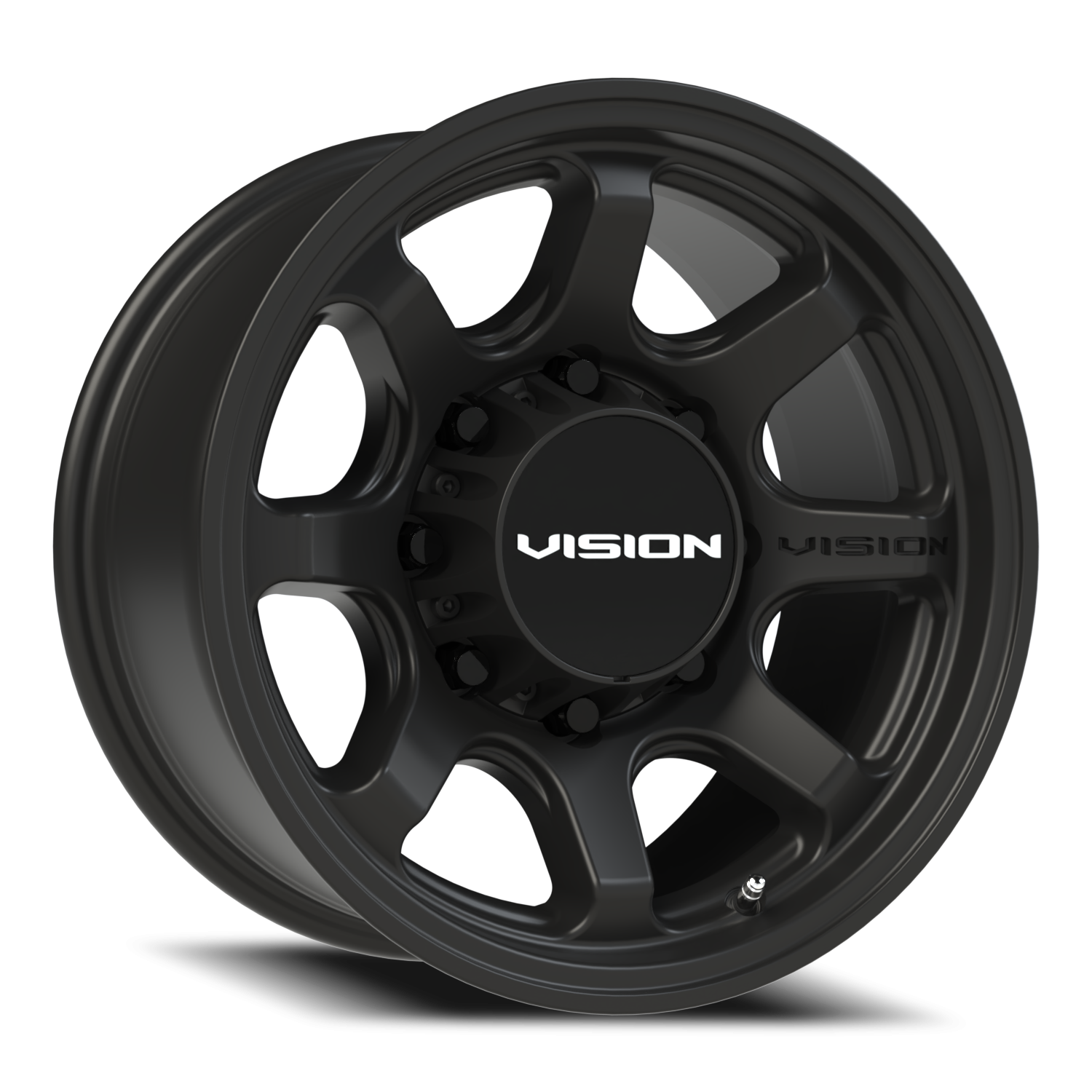 Vision Flow 16X8 Satin Black Wheel
