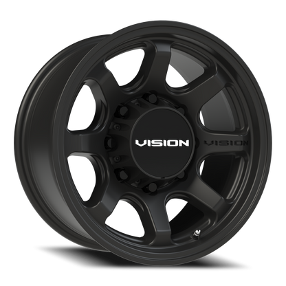 Vision Flow 16X8 Satin Black Wheel