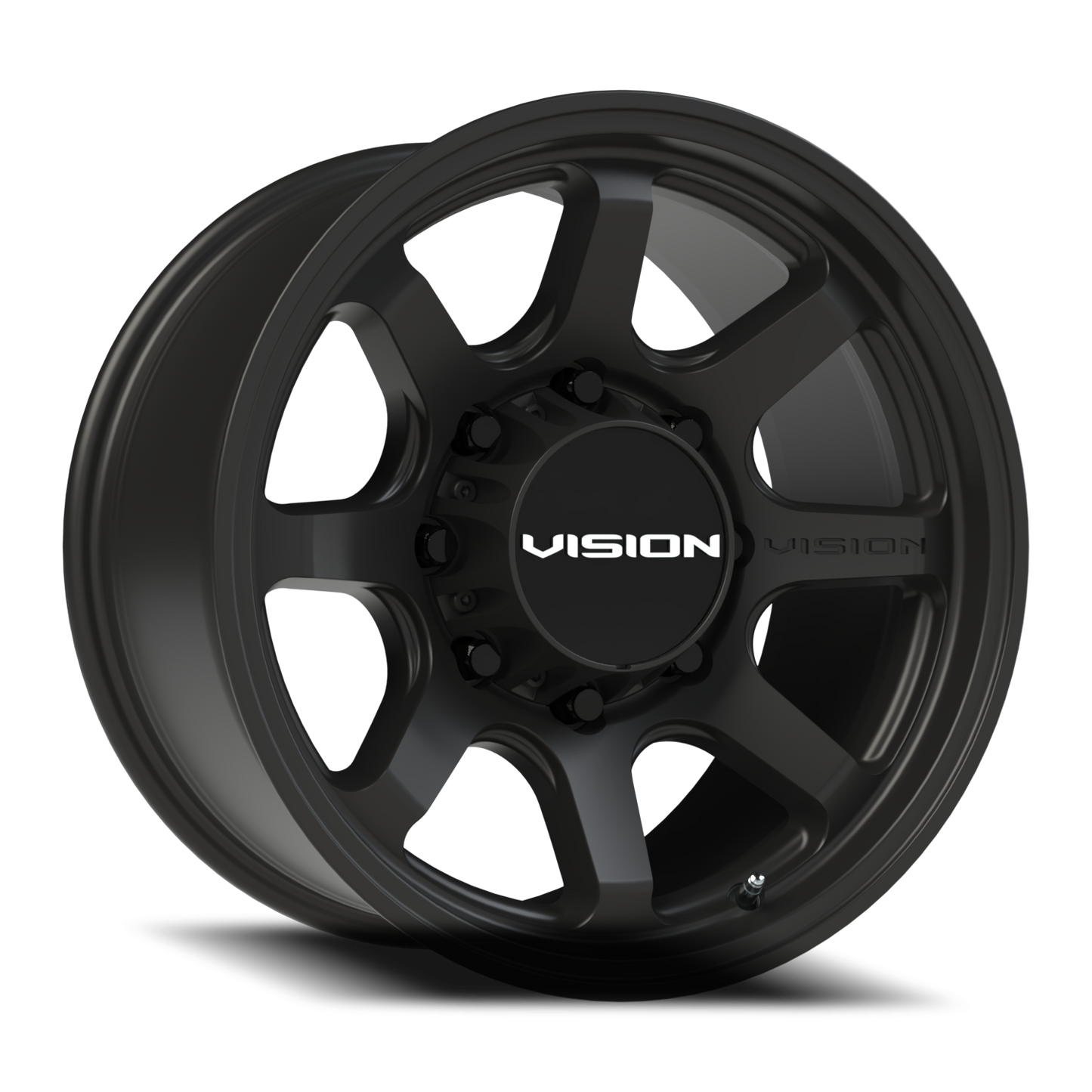 Vision Flow 17X8.5 Satin Black Wheel