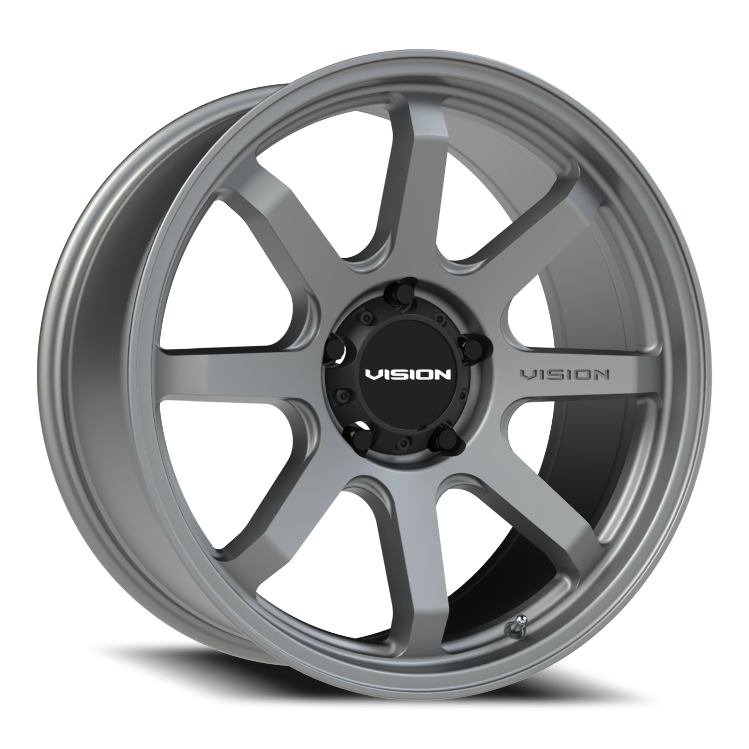 Vision Flow 20X9 Satin Grey Wheel