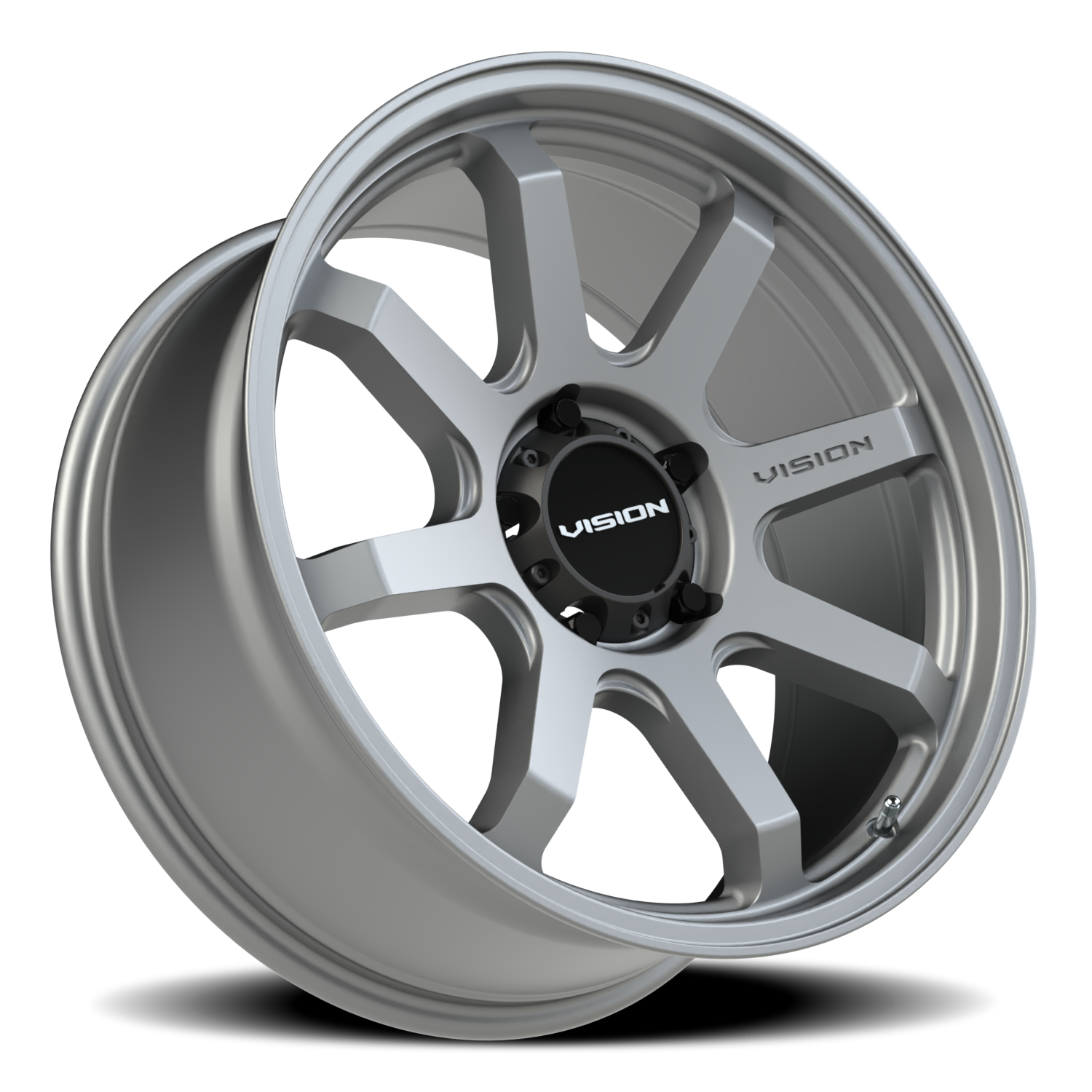 Vision Flow 20X9 Satin Grey Wheel