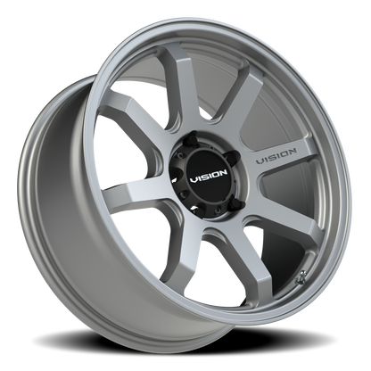 Vision Flow 20X9 Satin Grey Wheel