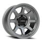 Vision Flow 16X8 Satin Grey Wheel