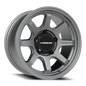 Vision Flow 16X8 Satin Grey Wheel
