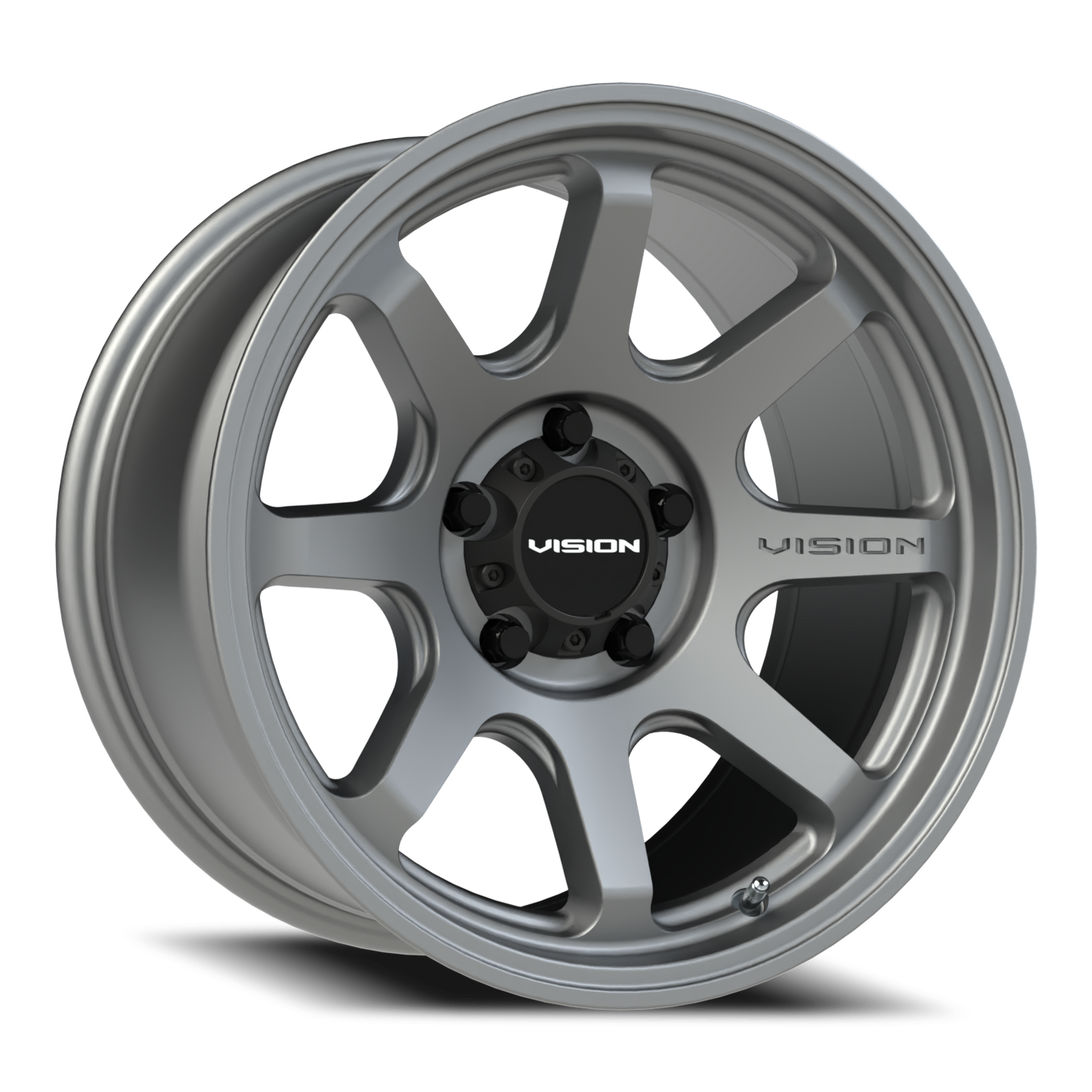 Vision Flow 17X9 Satin Grey Wheel