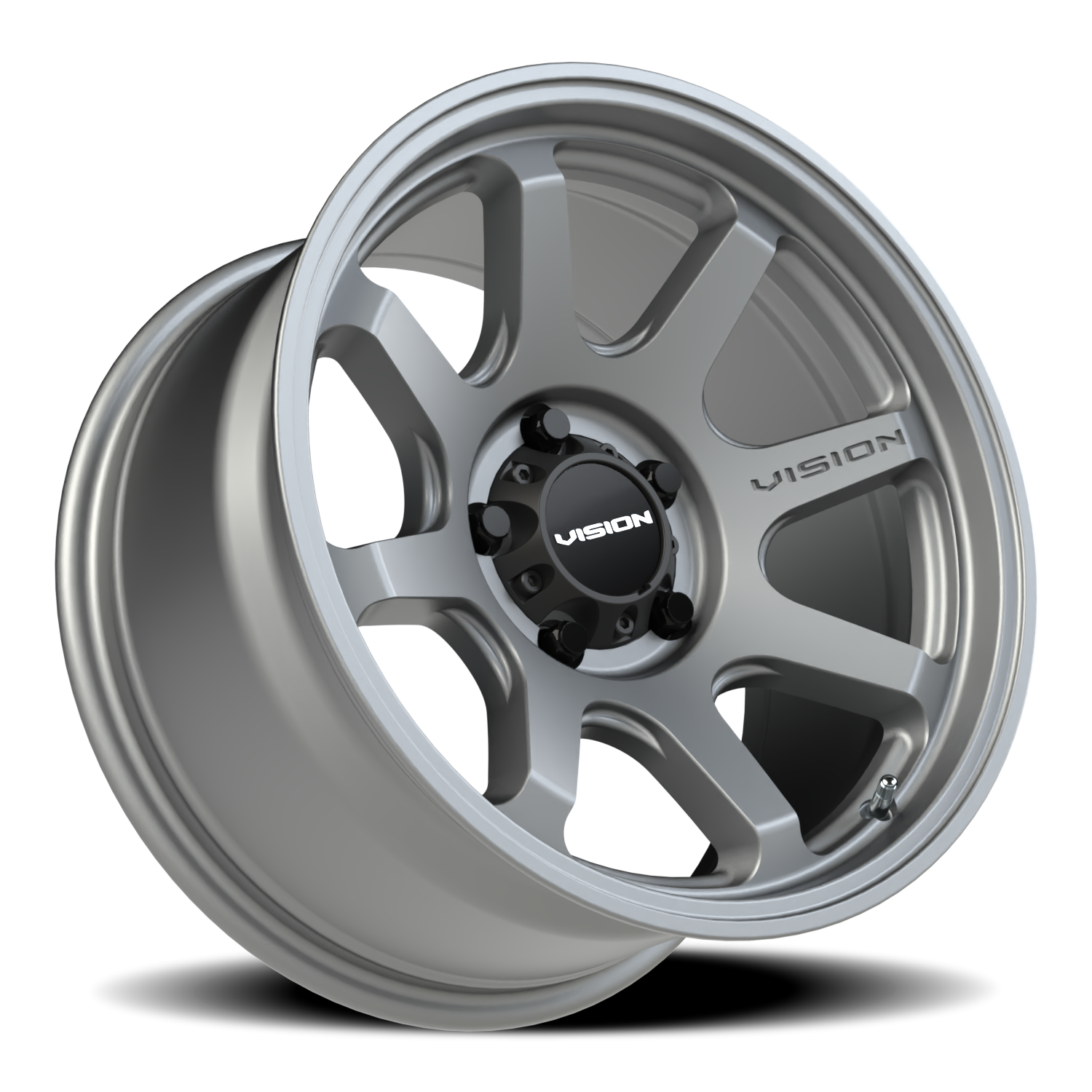 Vision Flow 17X9 Satin Grey Wheel