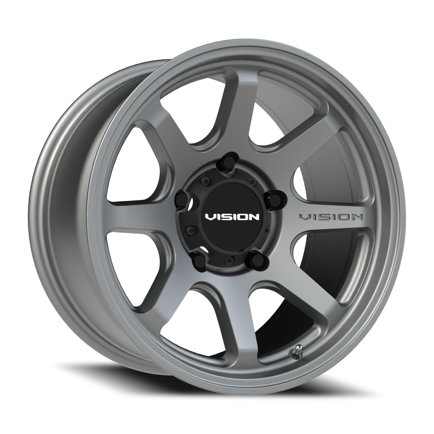 Vision Flow 17X9 Satin Grey Wheel