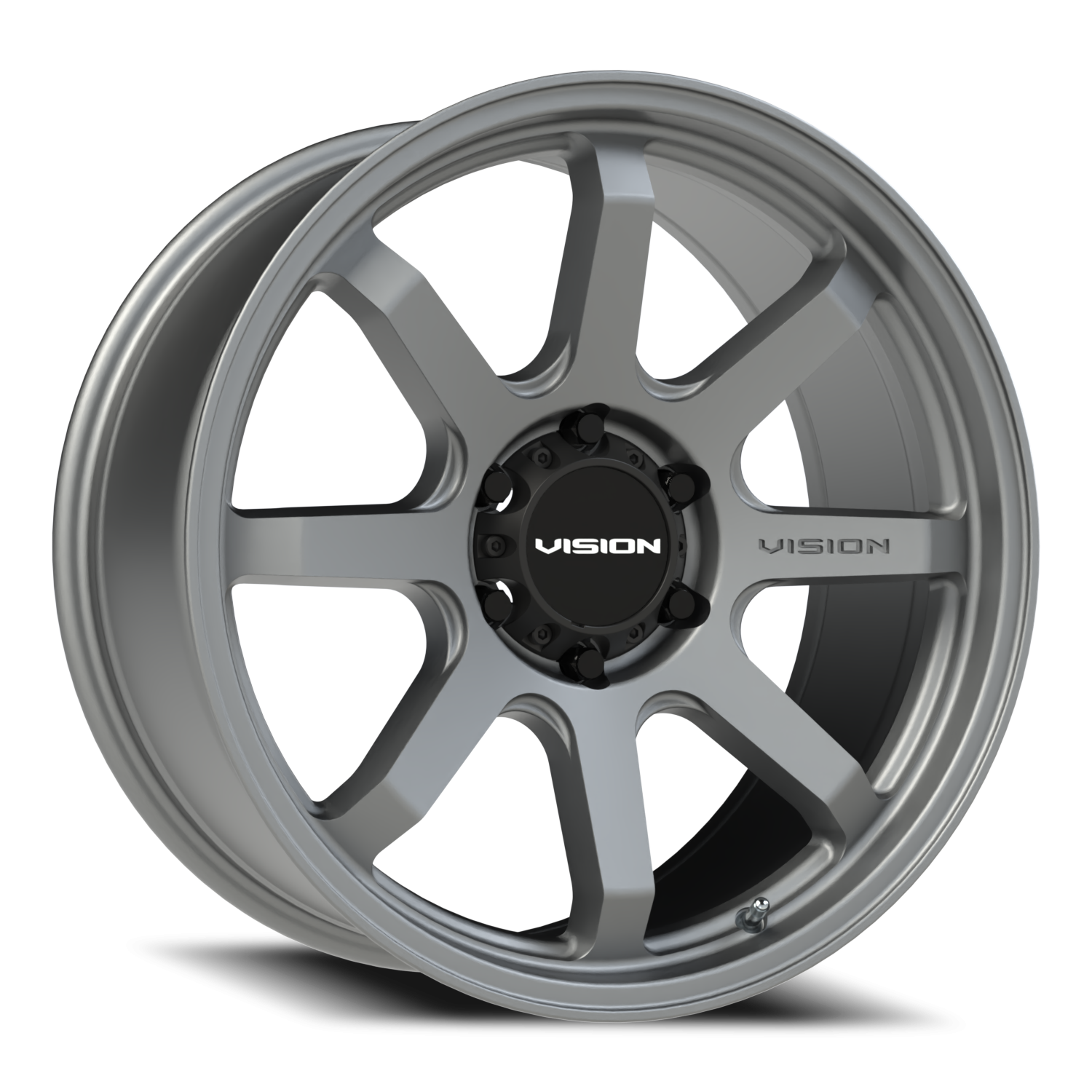Vision Flow 20X9 Satin Grey Wheel